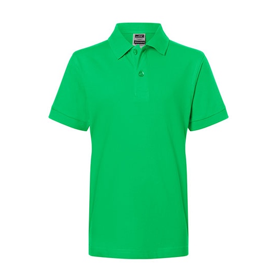Koszulka Polo Dziecieca Klasyczna JN070K - Fern Green