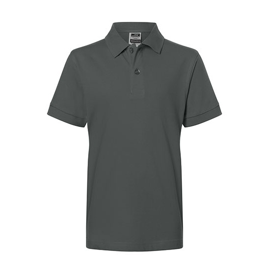 Koszulka Polo Dziecieca Klasyczna JN070K - Graphite (Solid)