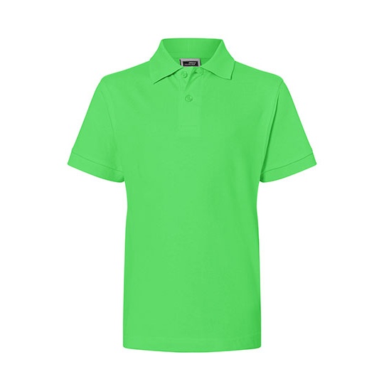 Koszulka Polo dziecięca klasyczna JN070K - Lime Green