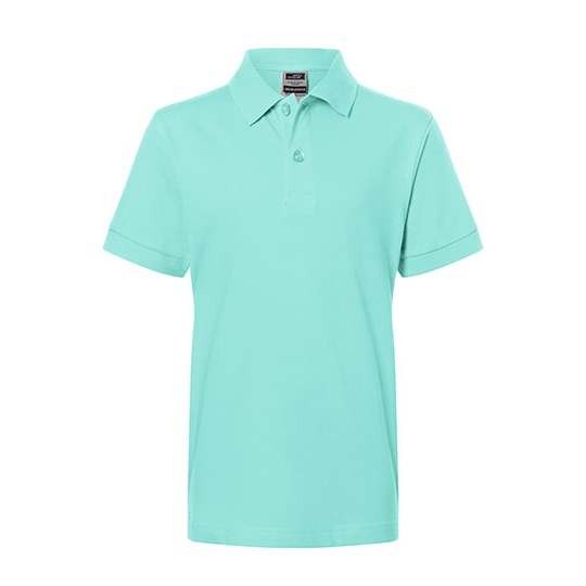 Koszulka Polo Dziecięca Klasyczna JN070K - Mint