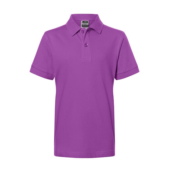 Koszulka Polo Dziecięca Klasyczna JN070K - Purple