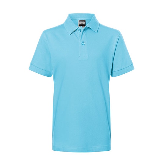 Koszulka Polo Dziecięca Klasyczna JN070K - Sky Blue