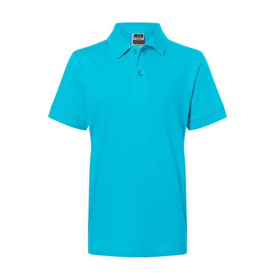 Koszulka Polo dziecięca klasyczna JN070K - Turquoise