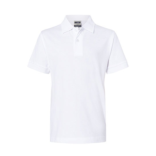 Koszulka Polo Dziecieca Klasyczna JN070K - White