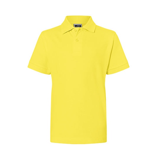 Koszulka Polo Dziecieca Klasyczna JN070K - Yellow
