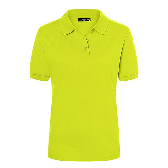 Damska Koszulka Polo Klasyczna JN071 - Acid Yellow