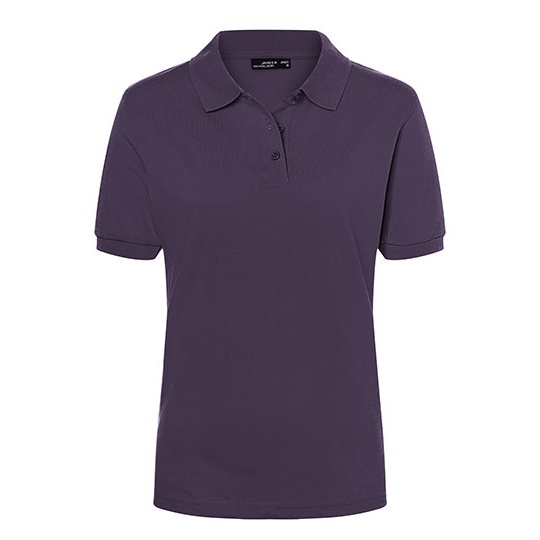 Damska Koszulka Polo Klasyczna JN071 - Aubergine