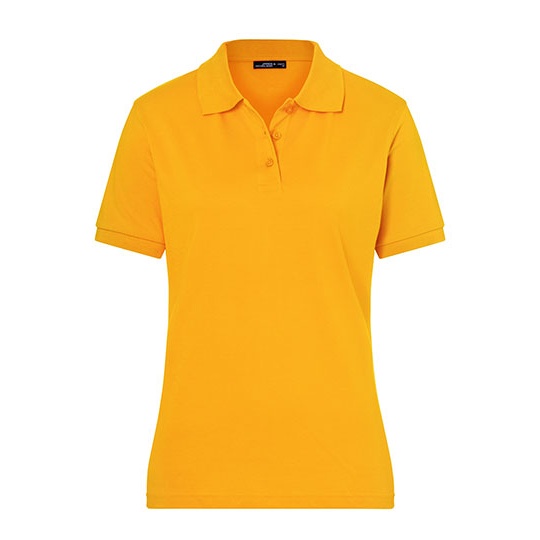 Damska Koszulka Polo Klasyczna JN071 - Gold Yellow