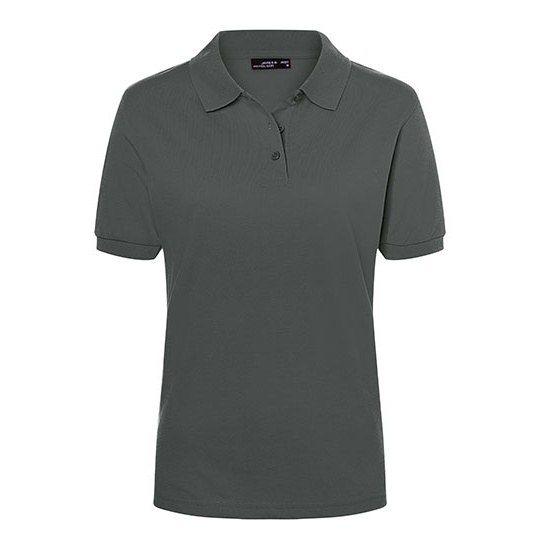 Damska Koszulka Polo Klasyczna JN071 - Graphite (Solid)
