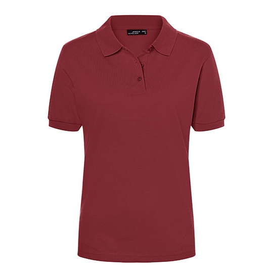 Damska Koszulka Polo Klasyczna JN071 - Wine
