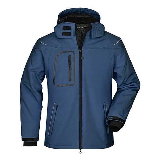 Kurtka Męska Zimowa Softshell JN1000 - Navy