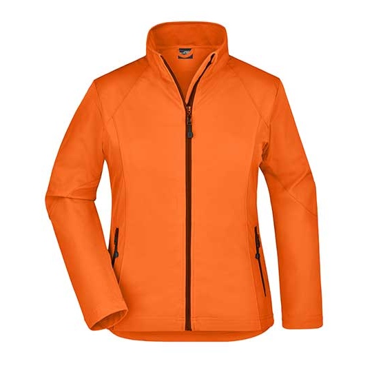 Damska kurtka softshellowa slim JN1021 - Orange