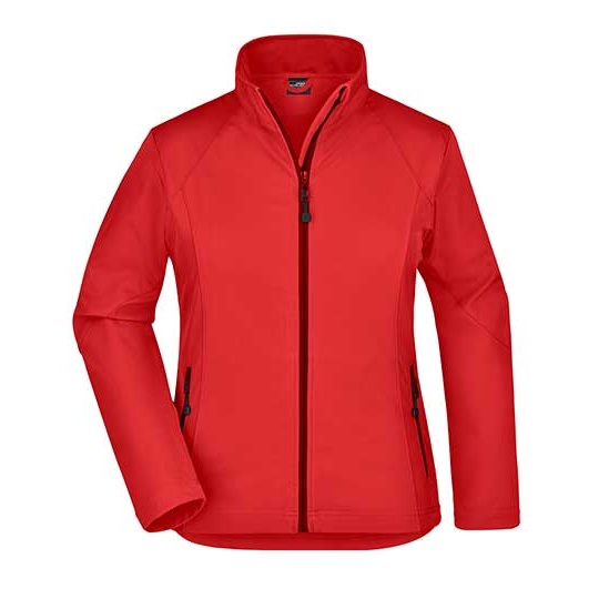 Damska kurtka softshellowa slim JN1021 - Red