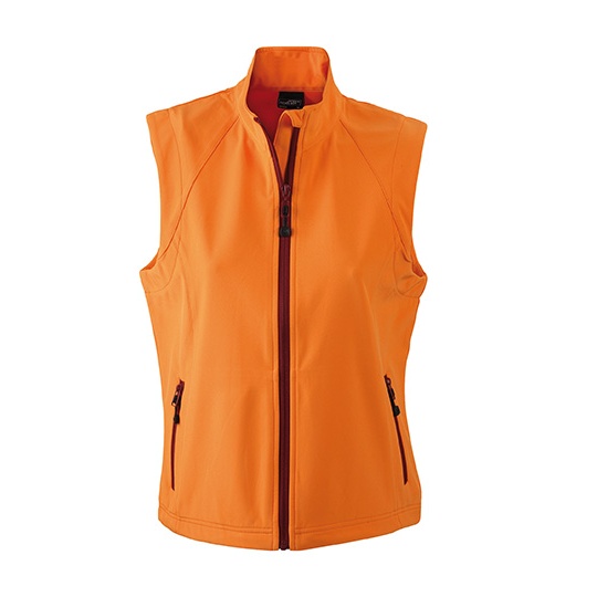 Damska kamizelka softshell JN1023 - Orange