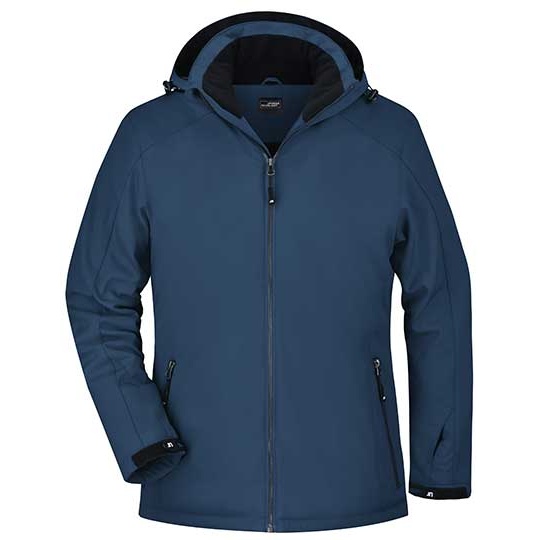Damska kurtka zimowa softshell JN1053 - Navy
