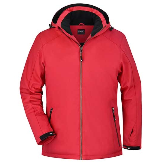 Damska kurtka zimowa softshell JN1053 - Red