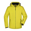 Kurtka Softshell Męska Wiatroodporna JN1054 - Yellow