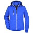 Kurtka Damska Softshell Hybrydowa Ocieplana JN1077 - Nautic Blue & Navy