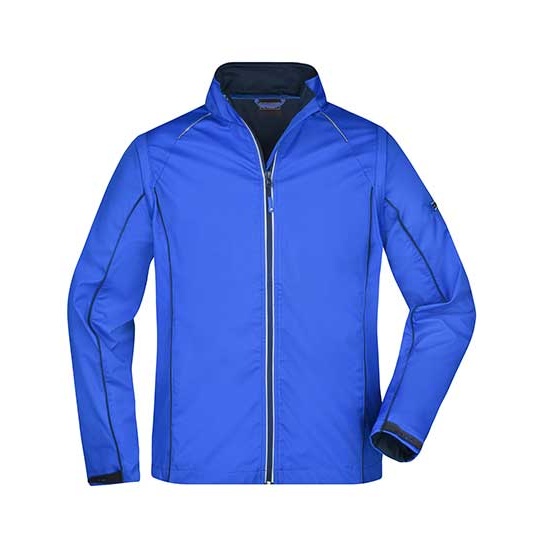 Męska kurtka softshell 2w1 JN1122 - Nautic Blue & Navy