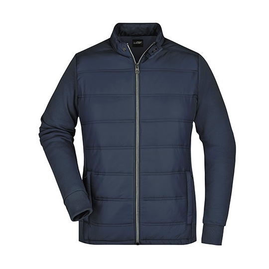 Damska bluza hybrydowa slim JN1123 - Navy