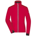 Kurtka Damska Softshell JN1125 - Light Red & Black