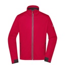 Kurtka Softshellowa Męska JN1126 - Light Red & Black