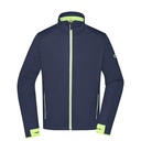 Kurtka Softshellowa Męska JN1126 - Navy & Bright Yellow