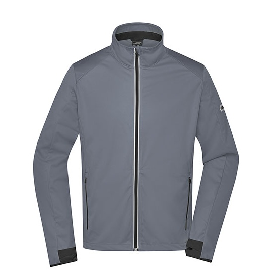 Kurtka Softshellowa Meska JN1126 - Titan & Black