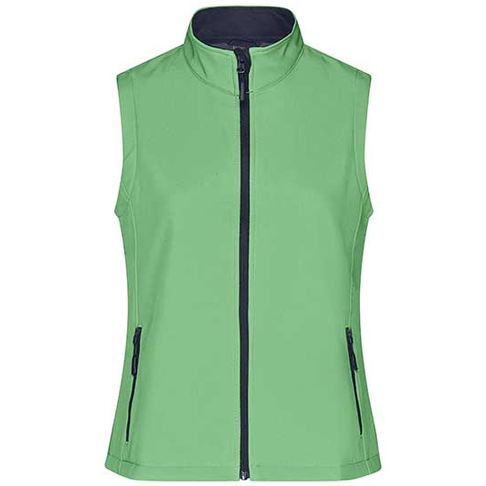 Kamizelka Damska Softshell JN1127 - Green & Navy