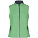 Kamizelka Damska Softshell JN1127 - Green & Navy