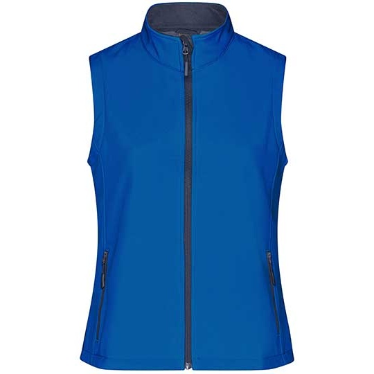 Kamizelka Damska Softshell JN1127 - Nautic Blue & Navy