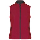 Kamizelka Damska Softshell JN1127 - Red & Black