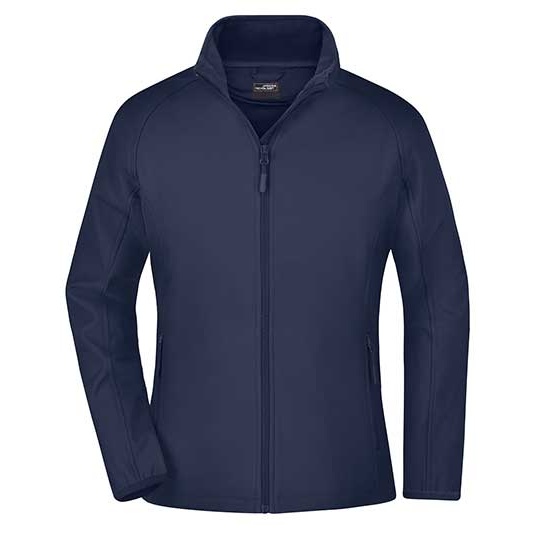 Damska kurtka softshell slim JN1129 - Navy