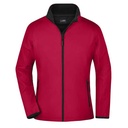 Kurtka Damska Softshell Slim JN1129 - Red & Black