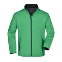Kurtka Męska Softshell JN1130 - Green & Navy