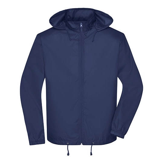 Męska kurtka wiatroszczelna JN1132 - Navy