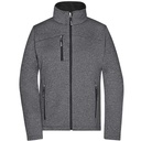 Kurtka Softshell Damska JN1147 - Dark Melange & Black