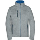 Kurtka Softshell Damska JN1147 - Dark Melange & Royal