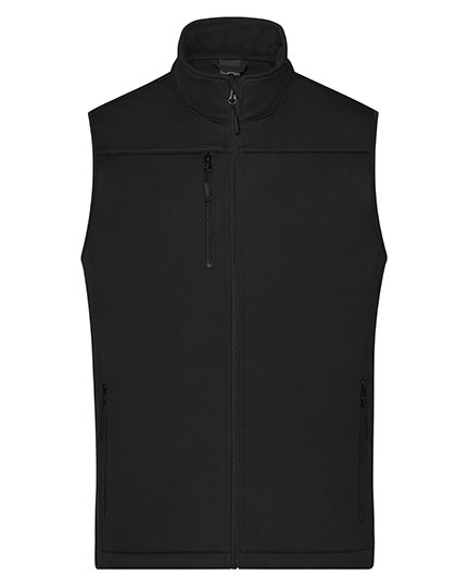 Męska kamizelka softshell JN1170 - Black