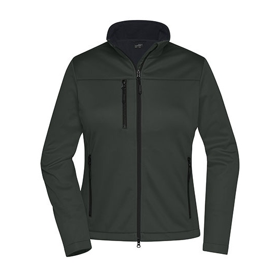 Damska kurtka softshell slim JN1171 - Graphite