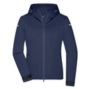 Kurtka Softshell Damska Z Kapturem JN1179 - Navy