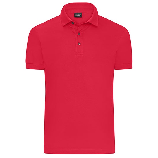 Męskie Klasyczne Polo JN1300 - Light Red