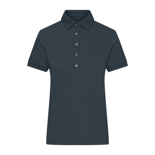 Damska koszulka polo slim JN1301 - Graphite