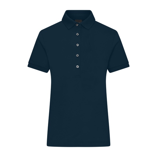 Damska koszulka polo slim JN1301 - Navy