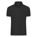 Koszulka Polo Męska Slim Bawełniana Pique JN1302 - Black