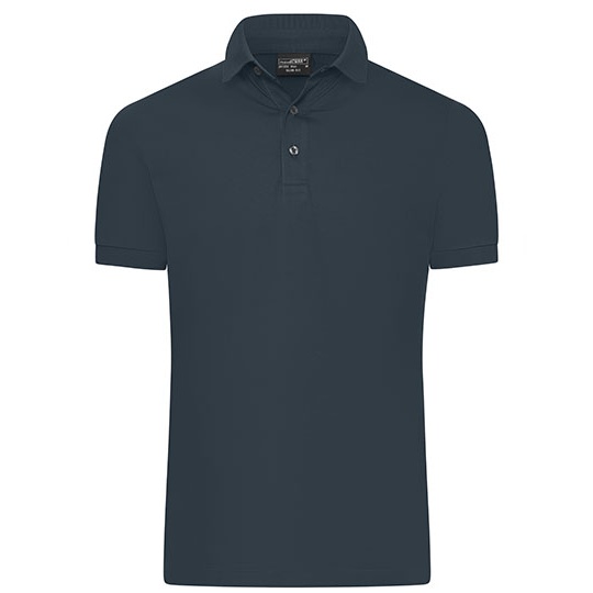 Koszulka Polo Meska Slim Bawelniana Pique JN1302 - Graphite