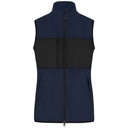 Kamizelka Damska Slim Polarowa Hybrydowa JN1309 - Navy & Black