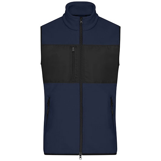 Kamizelka Meska Polarowa JN1310 - Navy & Black
