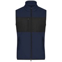 Kamizelka Męska Polarowa JN1310 - Navy & Black