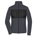 Bluza Damska Slim Polarowa JN1311 - Carbon & Black